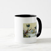 Der Pflaumenpudding in Gefahr, 1805 Tasse (VorderseiteRechts)