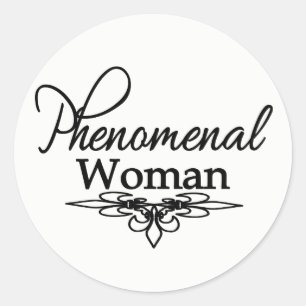 Der phänomenale Tag der Frauen-Mutter/irgendein Runder Aufkleber