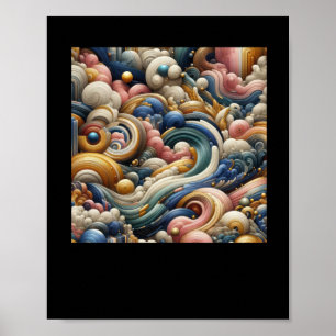 Der Phantastische Heaven-Flussaufkleber Poster