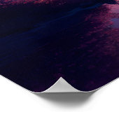 Der Phantastische Mond und der Friedliche Fluss Poster (Ecke)