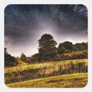 Der Phantastische Park Quadratischer Aufkleber
