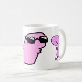 DER PHANTASTISCHE WORMUG KAFFEETASSE (VorderseiteRechts)