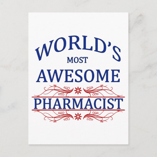 Der Phantastischste Apotheker der Welt Postkarte (Vorderseite)