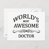 Der Phantastischste Arzt der Welt Postkarte (Vorne/Hinten)
