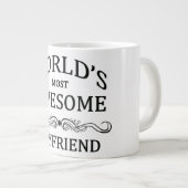 Der Phantastischste Freund der Welt Jumbo-Tasse (Vorderseite Rechts)