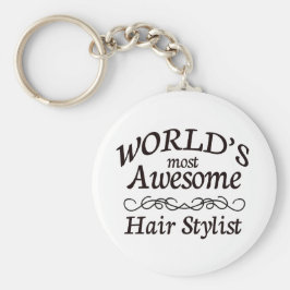 Der Phantastischste Haarstylist der Welt Schlüsselanhänger
