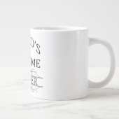 Der Phantastischste Klempner der Welt Jumbo-Tasse (Rechts)