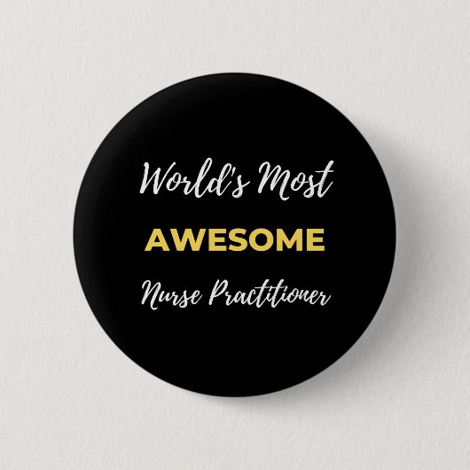 Der Phantastischste Krankenpfleger der Welt Button (Vorderseite)