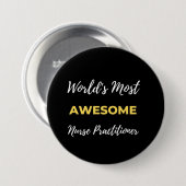 Der Phantastischste Krankenpfleger der Welt Button (Vorne & Hinten)
