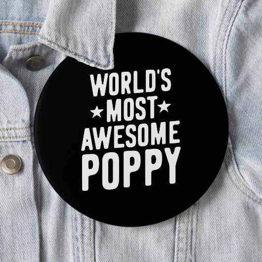 Der Phantastischste Mohn der Welt | Vater Opa Button (Beispiel)