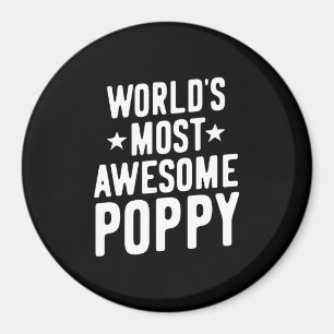 Der Phantastischste Mohn der Welt Vater Opa Magnet