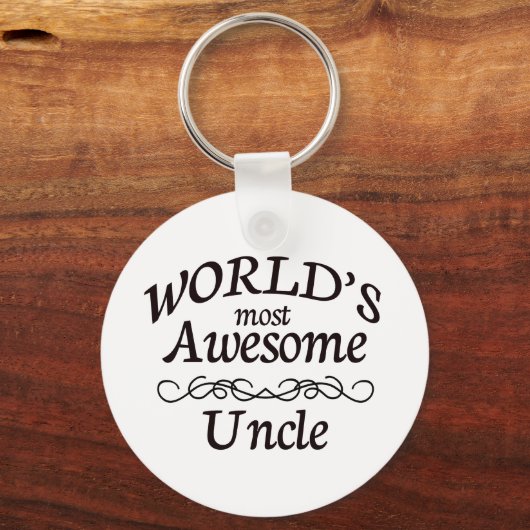 Der Phantastischste Onkel der Welt Schlüsselanhänger (Vorderseite)