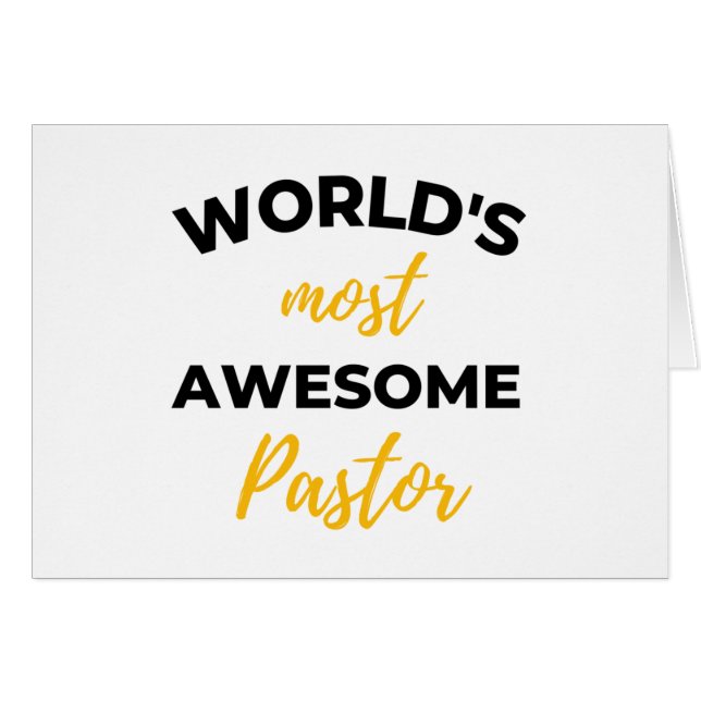 Der Phantastischste Pastor der Welt (Vorderseite (Horizontal))
