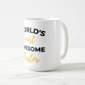 Der Phantastischste Pastor der Welt Kaffeetasse (VorderseiteRechts)