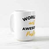 Der Phantastischste Pastor der Welt Kaffeetasse (Vorderseite Links)
