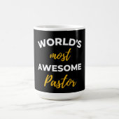 Der Phantastischste Pastor der Welt Kaffeetasse (Mittel)