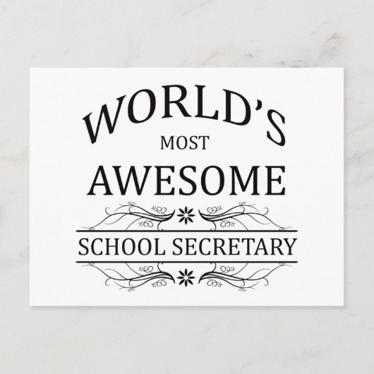 Der Phantastischste Schulminister der Welt Postkarte (Vorderseite)