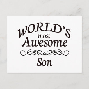 Der Phantastischste Sohn der Welt Postkarte