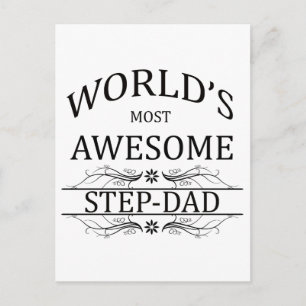 Der Phantastischste Step-Vater der Welt Postkarte