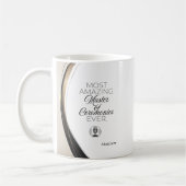 Der Phantastischste Zeremonienmeister Personalisie Kaffeetasse (Links)