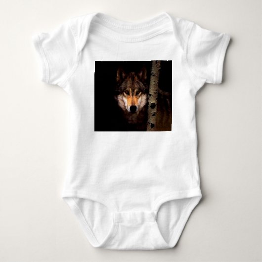 Der Phantom-Wolf Baby Strampler (Vorderseite)