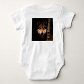 Der Phantom-Wolf Baby Strampler (Rückseite)