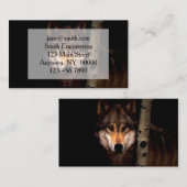 Der Phantom-Wolf Visitenkarte (Vorne/Hinten)