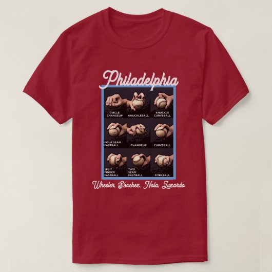 DER PHILADELPHIA WURF T-Shirt (Design vorne)