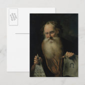 Der Philosoph, 1686 Postkarte (Vorne/Hinten)