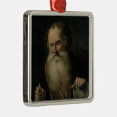 Der Philosoph, 1686 Silbernes Ornament (Rechts)