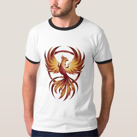 Der Phoenix : Ein mythischer T - Shirt (Vorderseite)