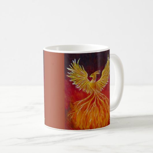 Der Phoenix Kaffeetasse (VorderseiteRechts)