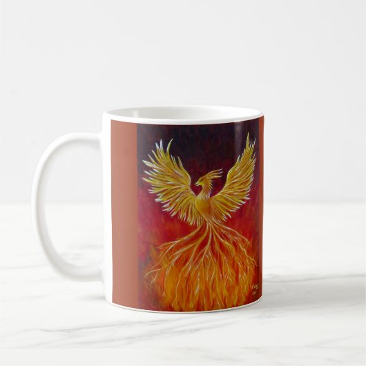 Der Phoenix Kaffeetasse (Links)