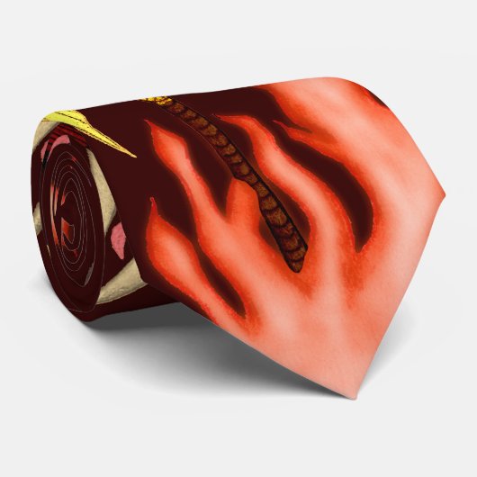 Der Phoenix Krawatte (Gerollt)