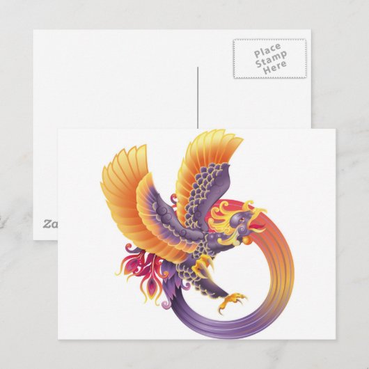 Der Phoenix Postkarte (Vorne/Hinten)
