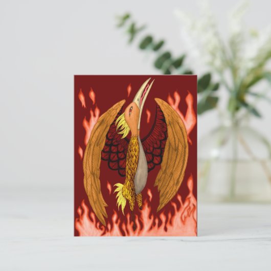 Der Phoenix Postkarte (Stehend Vorderseite)