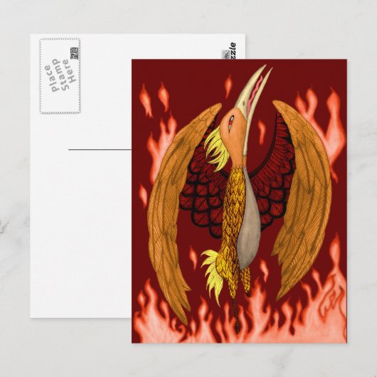Der Phoenix Postkarte (Vorne/Hinten)