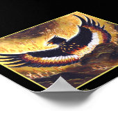 Der Phoenix steigt Poster (Ecke)