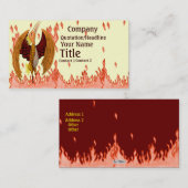 Der Phoenix Visitenkarte (Vorne/Hinten)