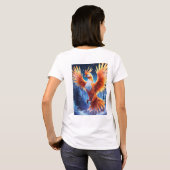 Der Phoenixvogel: Ein Symbol für Widerstandskraft T-Shirt (Schwarz voll)