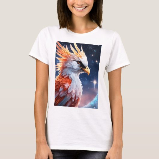 Der Phoenixvogel: Ein Symbol für Widerstandskraft T-Shirt (Vorderseite)