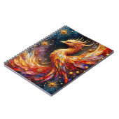 Der Phönix in den Sternen Notizblock (Linke Seite)