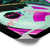 Der physische Horror Poster (Ecke)