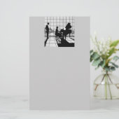 Der Pianist Briefpapier (Stehend Vorderseite)