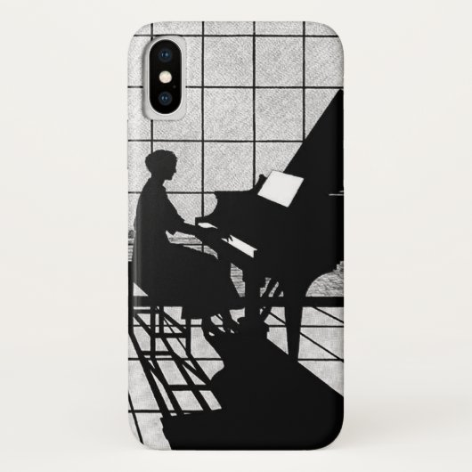 Der Pianist Case-Mate iPhone Hülle (Rückseite)