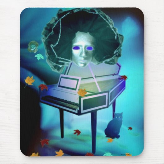 Der Pianist Meringue Mousepad (Vorne)