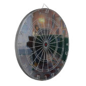 Der Pianist (Musikerin) Dartscheibe (Vorderseite Links)