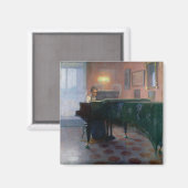 Der Pianist (Musikerin) Magnet (Vorderseite/Rückseite)