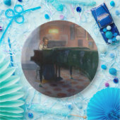 Der Pianist (Musikerin) Pappteller (Party)