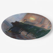 Der Pianist (Musikerin) Pappteller (Schrägansicht)